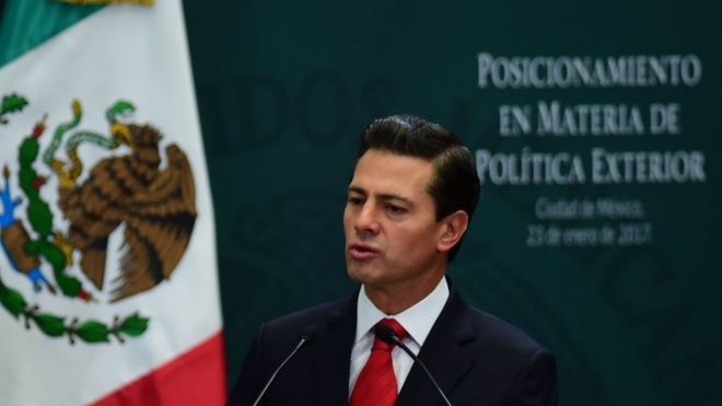 Madaxweynaha Mexico Enrique Pena Nieto